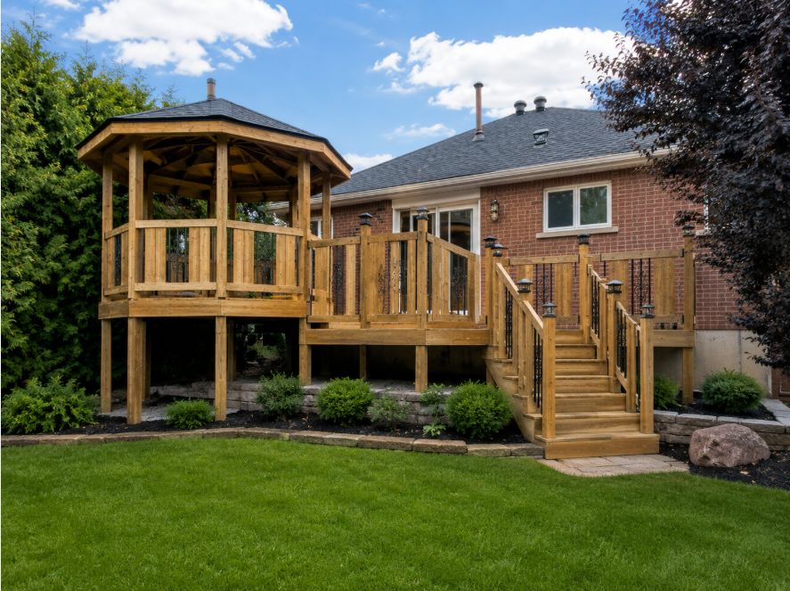 Custom Deck & Gazebo